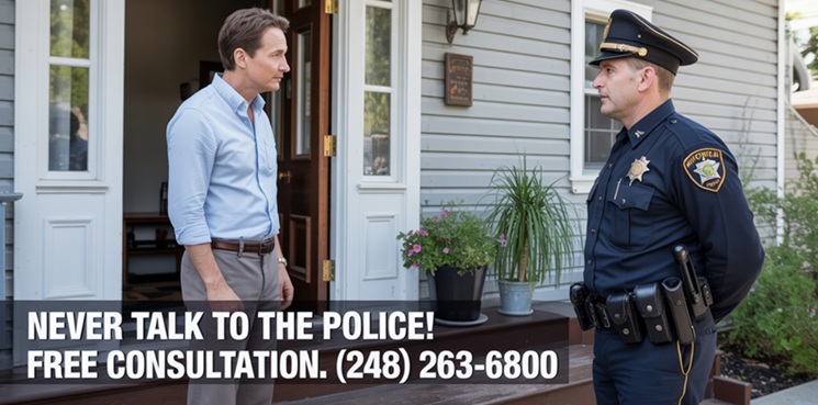 Should i talk to the police michigan