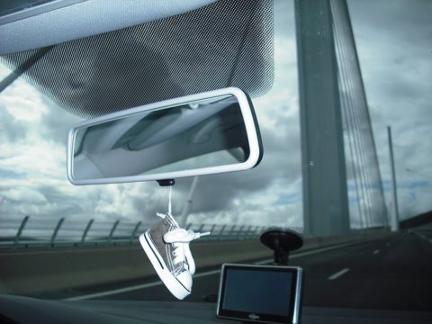 Ask 2: Is it illegal to hang items on your rearview mirror inside your  vehicle?