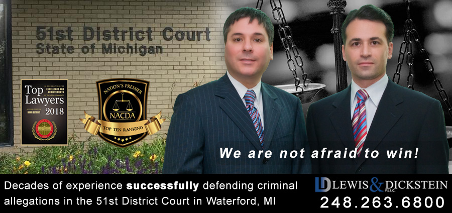 Waterford 51st District Court Criminal Defense