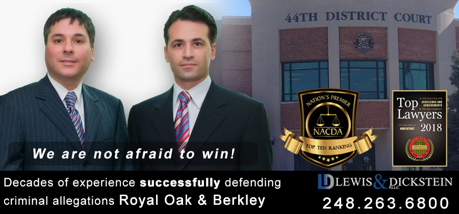 Royal Oak - Berkley - Criminal Defense Attorney