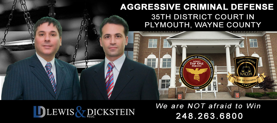 35th District Court in Plymouth, Wayne County - Criminal Defense Attorneys