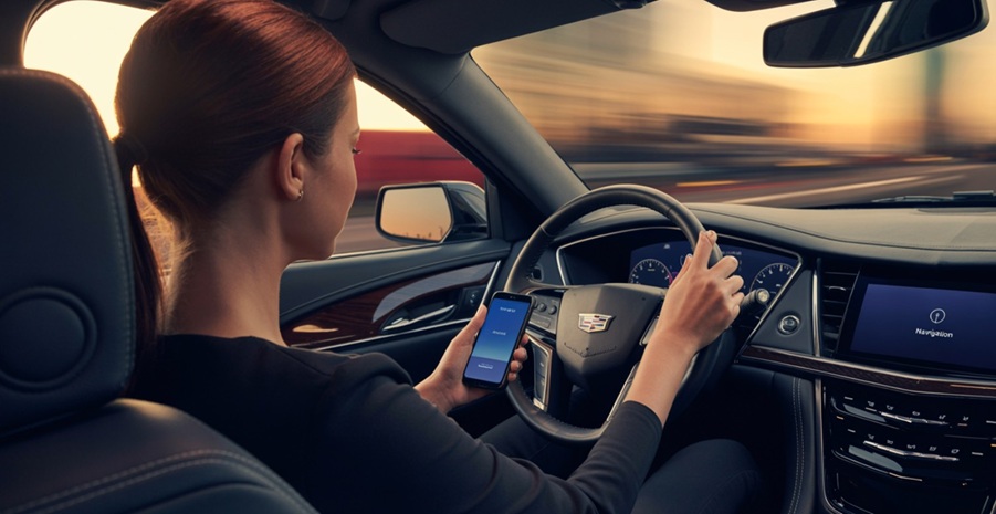 Using or Holding a Cell Phone While Driving