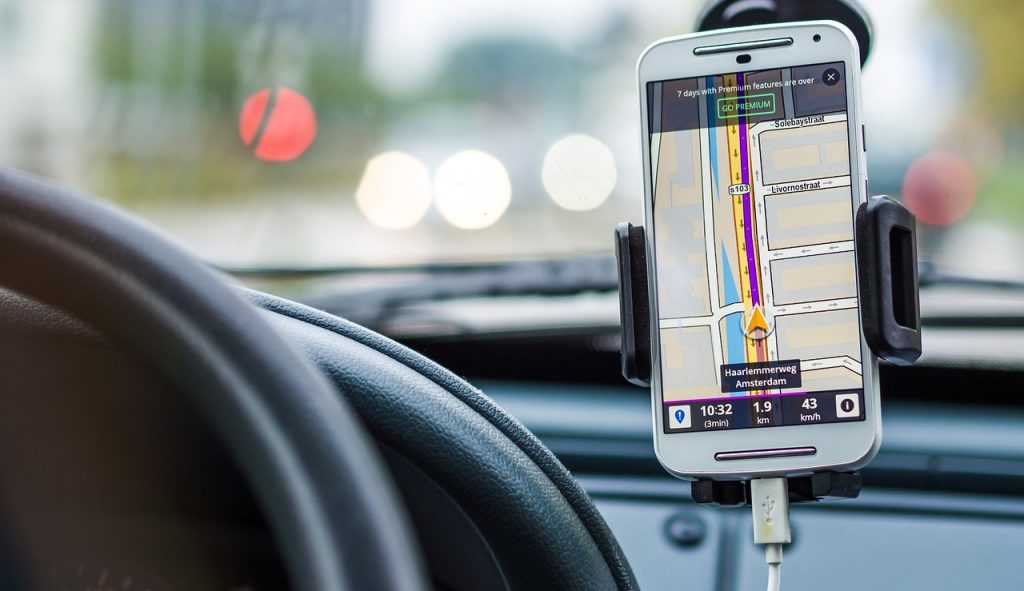 using a cell phone while driving