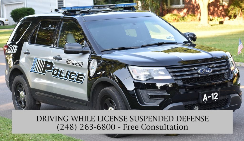 driving while license suspended defense attorney