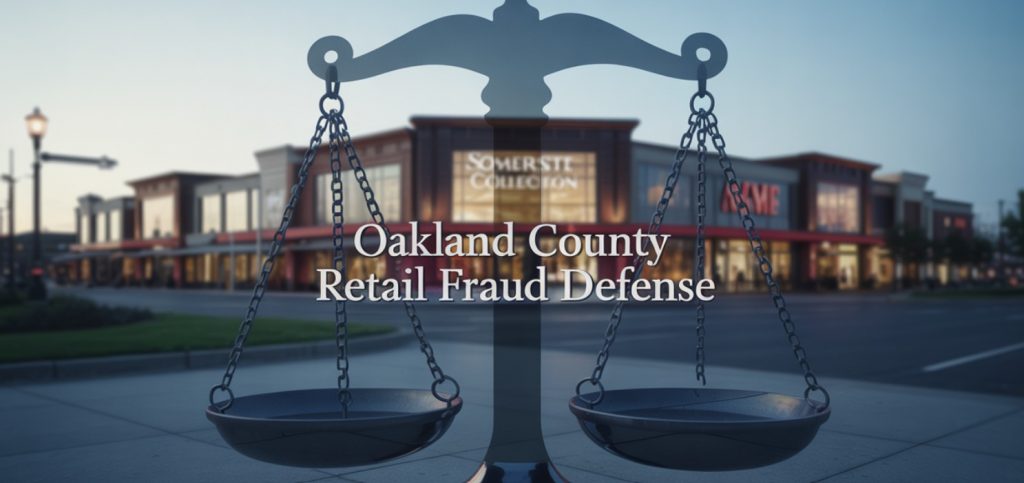 Oakland County Defense Attorney for Retail Fraud Shoplifting