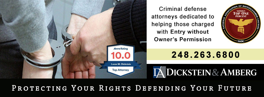 Breaking and Entering Criminal Defense