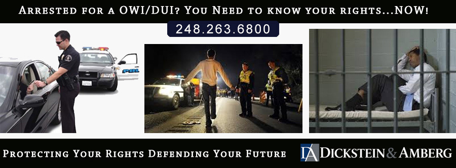 OWI Charges in Michigan